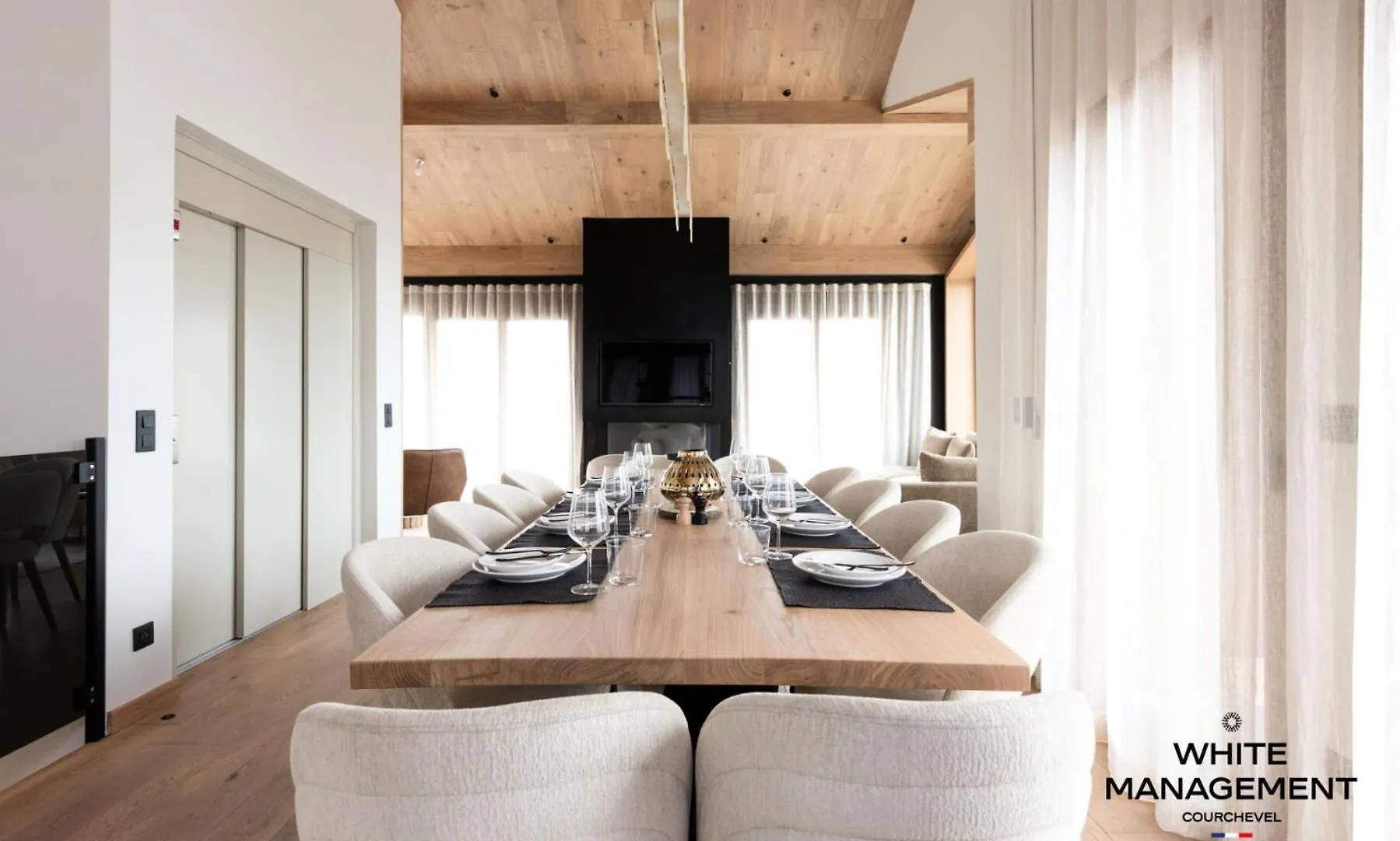 דירה Residence Les Glaciers - Chaleureux Chalet Contemporain A Courchevel 1650 Mae-4431